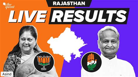 rajasthan election result live